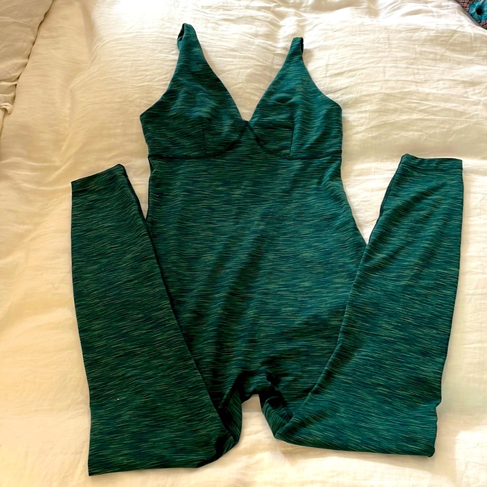 Outdoor Voices green onesie